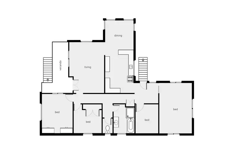 Floorplan of Homely house listing, 1 Barlow Street, Manunda QLD 4870