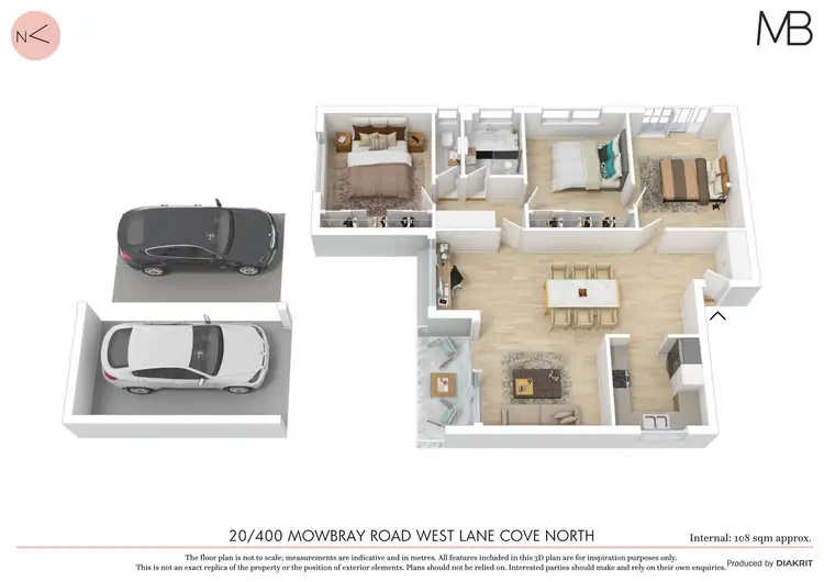 Floorplan of Homely unit listing, 20/400 Mowbray Road West, Lane Cove NSW 2066