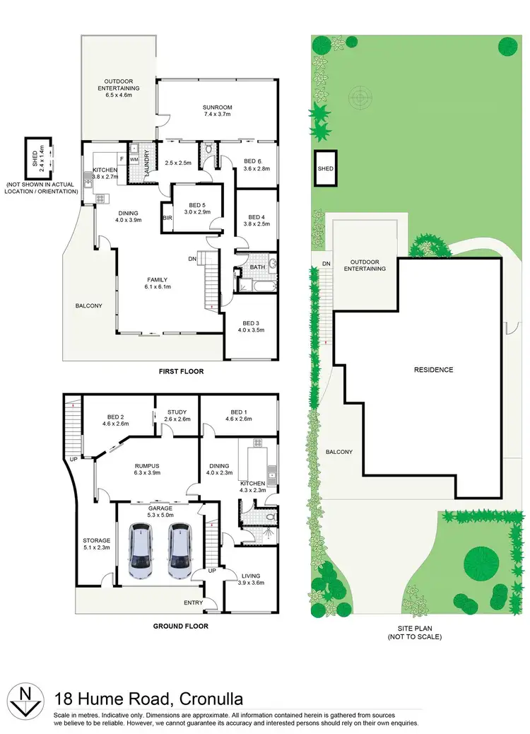 Floorplan of Homely house listing, 18 Hume Road, Cronulla NSW 2230