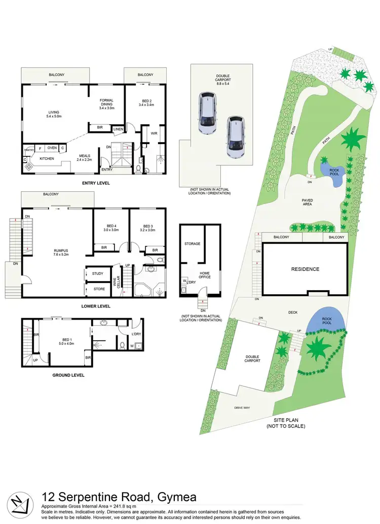 Floorplan of Homely house listing, 12 Serpentine Road, Gymea NSW 2227