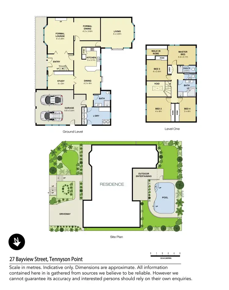 Floorplan of Homely house listing, 27 Bayview Street, Tennyson Point NSW 2111