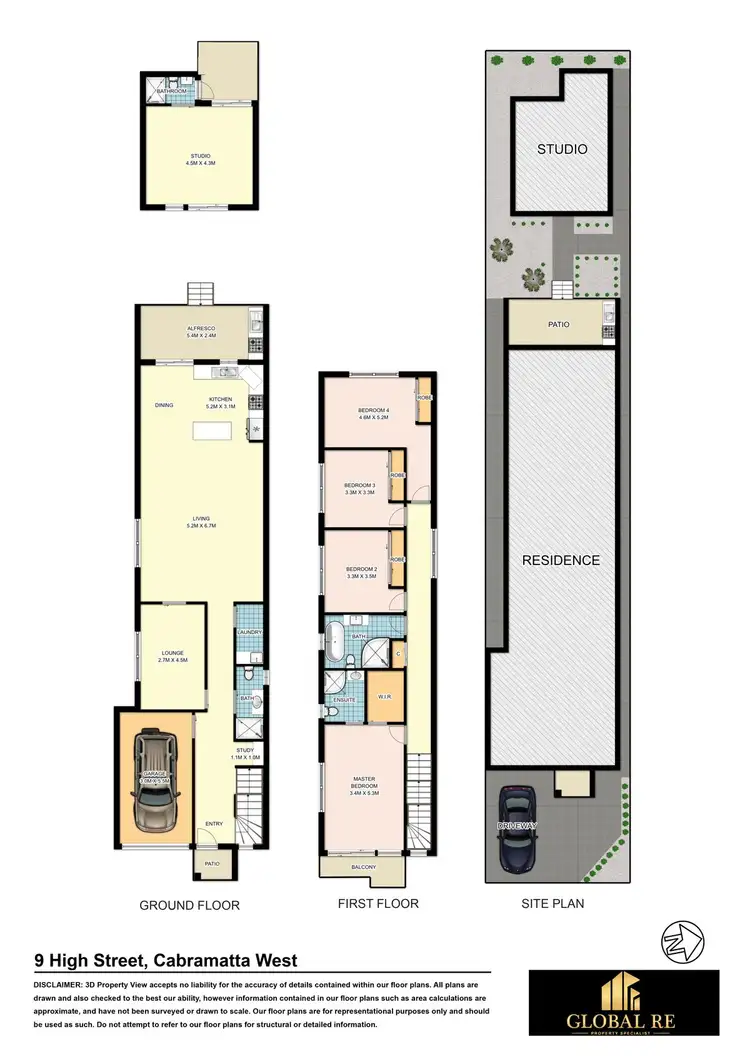 Floorplan of Homely house listing, 7 High St, Cabramatta West NSW 2166