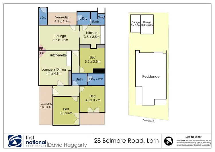 Floorplan of Homely house listing, 28 Belmore Road, Lorn NSW 2320