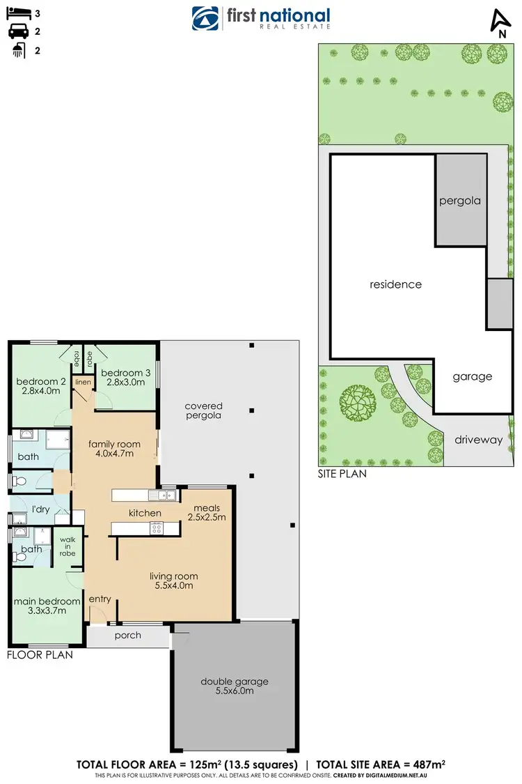 Floorplan of Homely house listing, 19 Redwood Avenue, Hampton Park VIC 3976