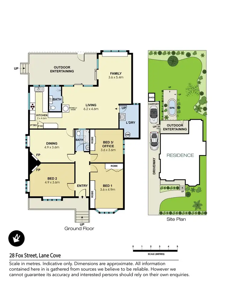 Floorplan of Homely house listing, 28 Fox Street, Lane Cove NSW 2066