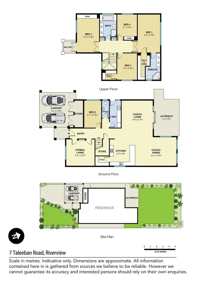 Floorplan of Homely house listing, 7 Taleeban Road, Riverview NSW 2066