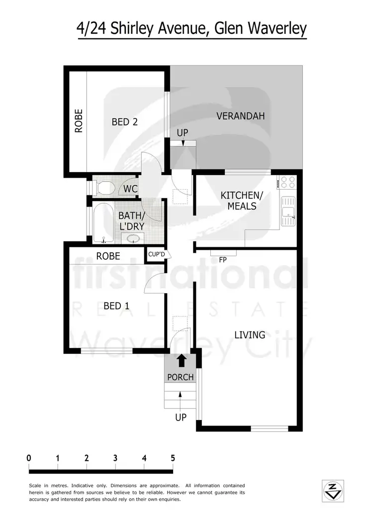 Floorplan of Homely unit listing, 4/24 Shirley Avenue, Glen Waverley VIC 3150