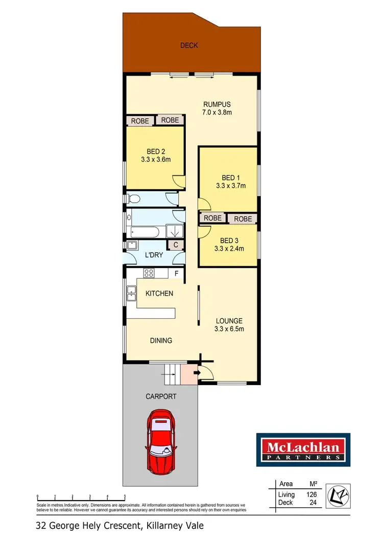 Floorplan of Homely house listing, 32 George Hely Crescent, Killarney Vale NSW 2261