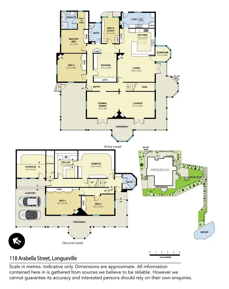 Floorplan of Homely house listing, 118 Arabella Street, Longueville NSW 2066