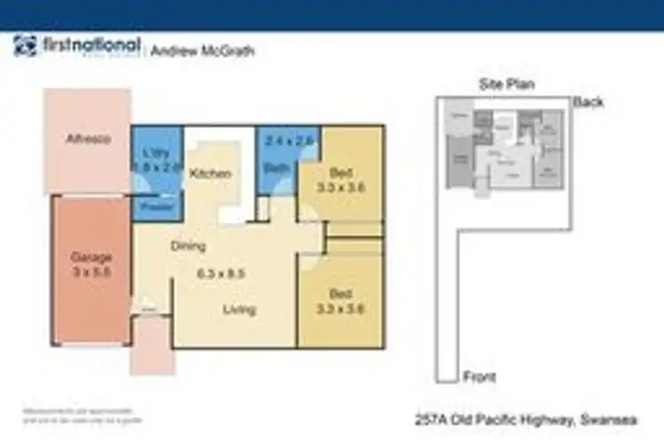 Floorplan of Homely house listing, 257A Old Pacific Highway, Swansea NSW 2281