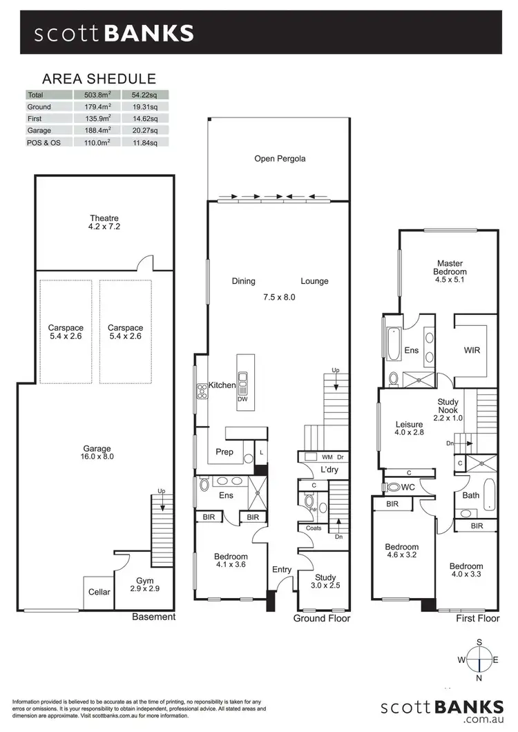 Floorplan of Homely house listing, 42A London Street, Bentleigh VIC 3204