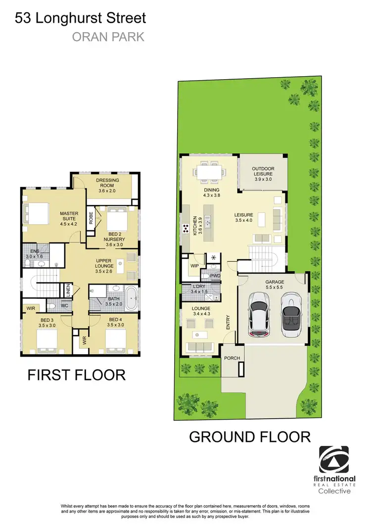 Floorplan of Homely house listing, 53 Longhurst Street, Oran Park NSW 2570
