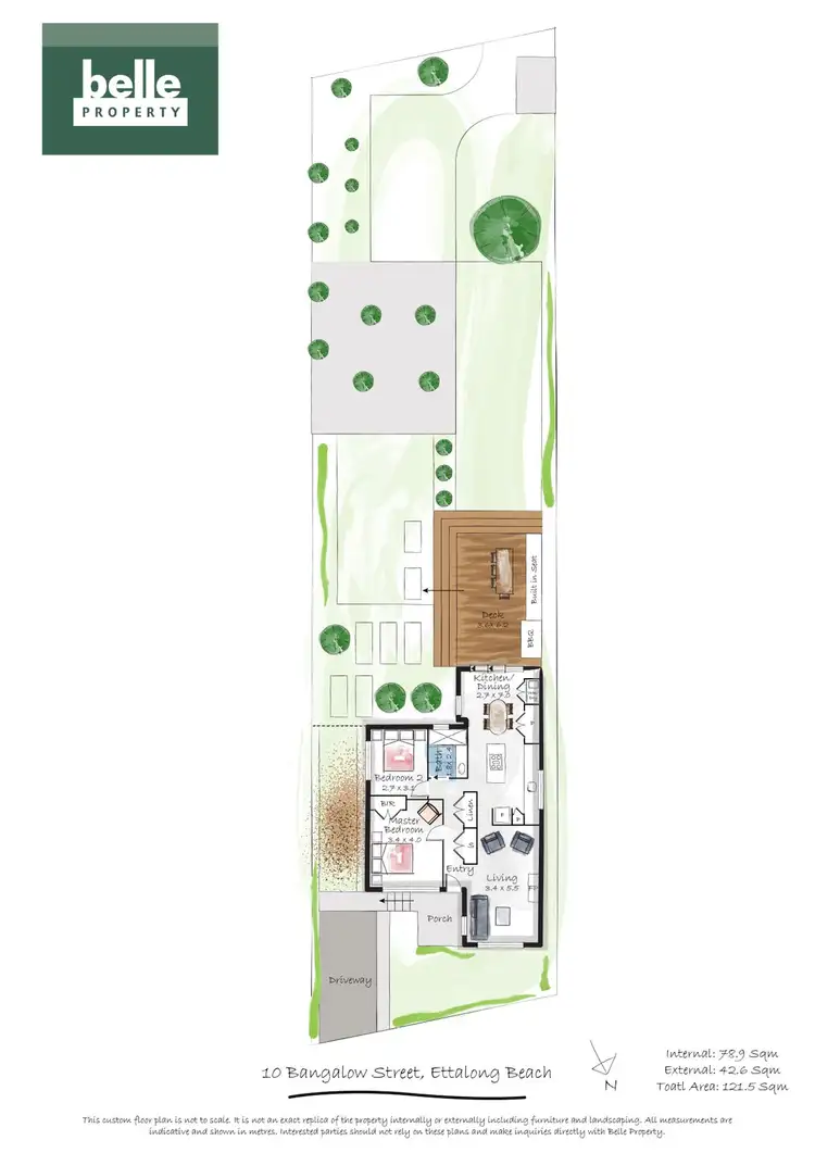 Floorplan of Homely house listing, 10 Bangalow Street, Ettalong Beach NSW 2257