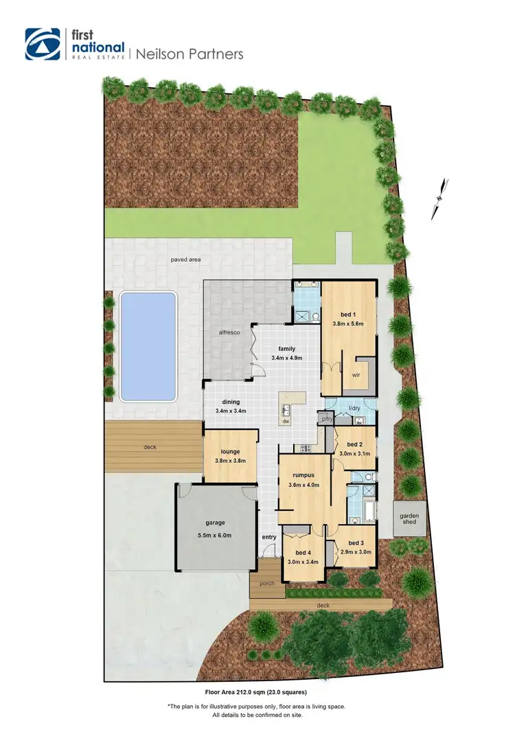 Floorplan of Homely house listing, 96 Livingstone Boulevard, Pakenham VIC 3810