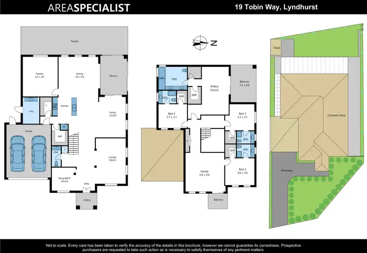 Floorplan of Homely house listing, 19 Tobin Way, Lyndhurst VIC 3975