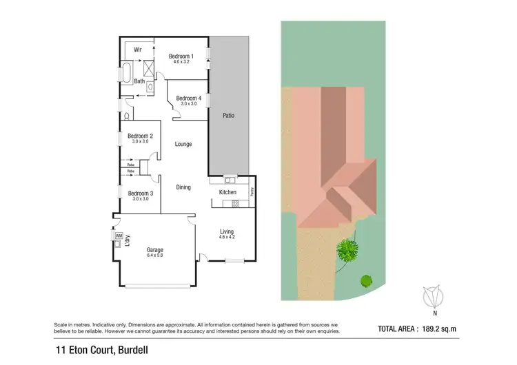 Floorplan of Homely house listing, 11 Eton Court, Burdell QLD 4818