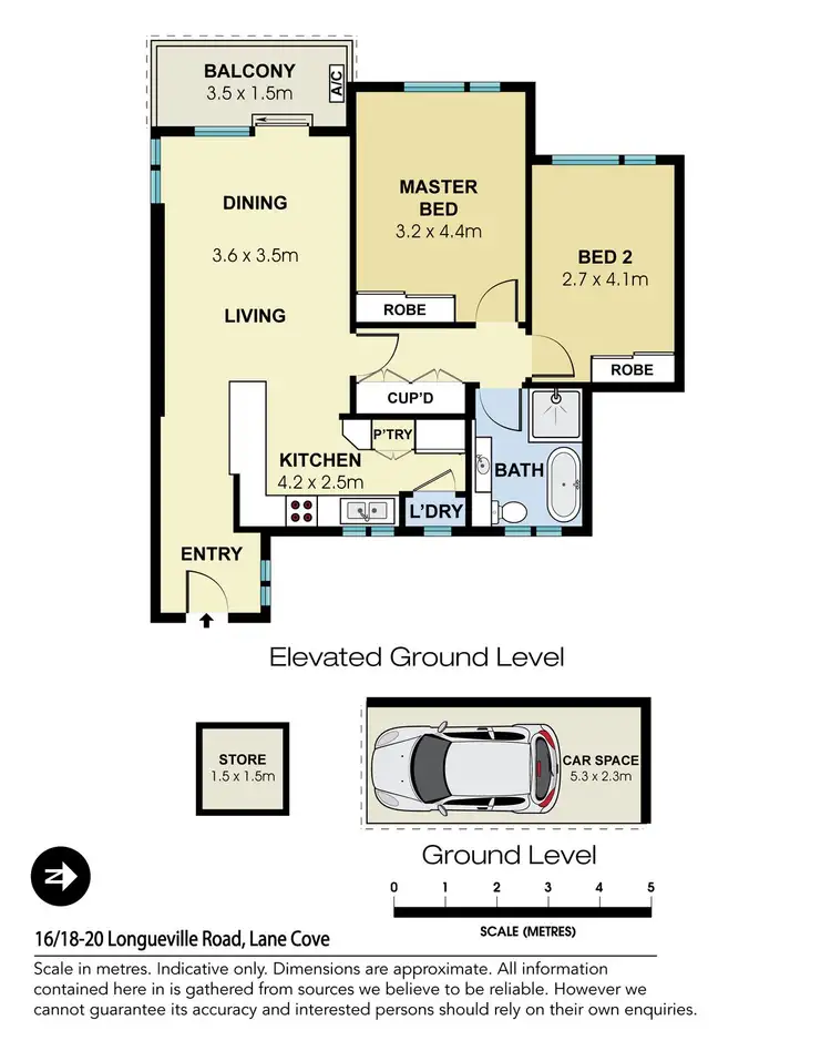 Floorplan of Homely apartment listing, 16/18-20 Longueville Road, Lane Cove NSW 2066