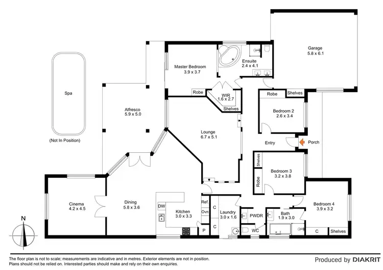 Floorplan of Homely house listing, 11 Canterbury Avenue, Sunbury VIC 3429