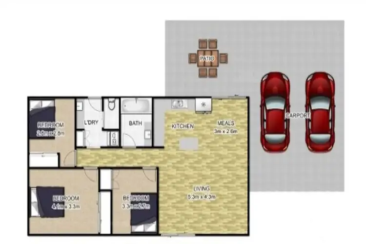 Floorplan of Homely house listing, 25 Boorana Street, Thorneside QLD 4158