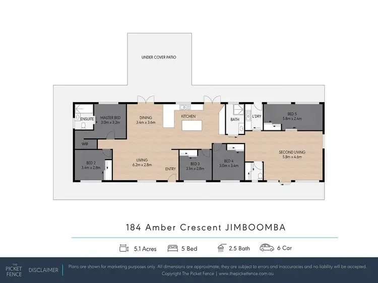 Floorplan of Homely house listing, 184 Amber Crescent, Jimboomba QLD 4280