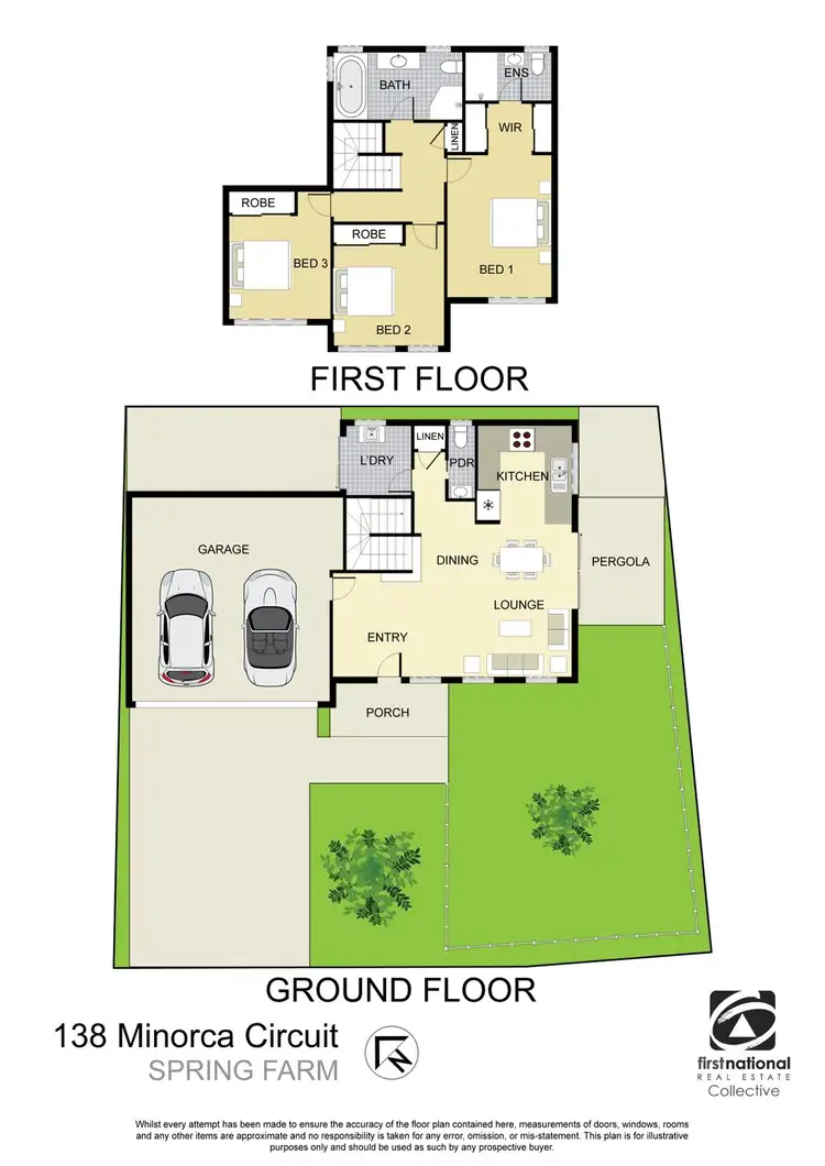 Floorplan of Homely house listing, 138 Minorca Circuit, Spring Farm NSW 2570