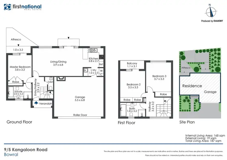 Floorplan of Homely townhouse listing, 9/5 Kangaloon Road, Bowral NSW 2576
