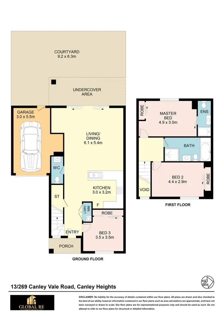 Floorplan of Homely townhouse listing, 13/269 Canley Vale Road, Canley Heights NSW 2166