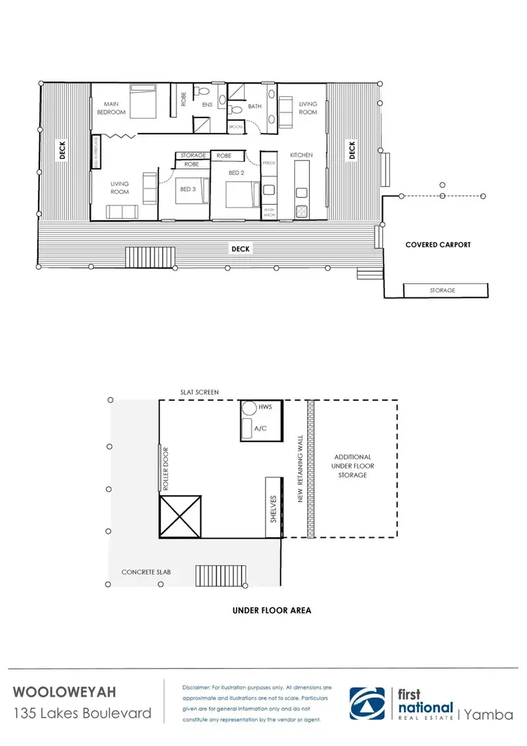 Floorplan of Homely house listing, 135 Lakes Boulevard, Wooloweyah NSW 2464