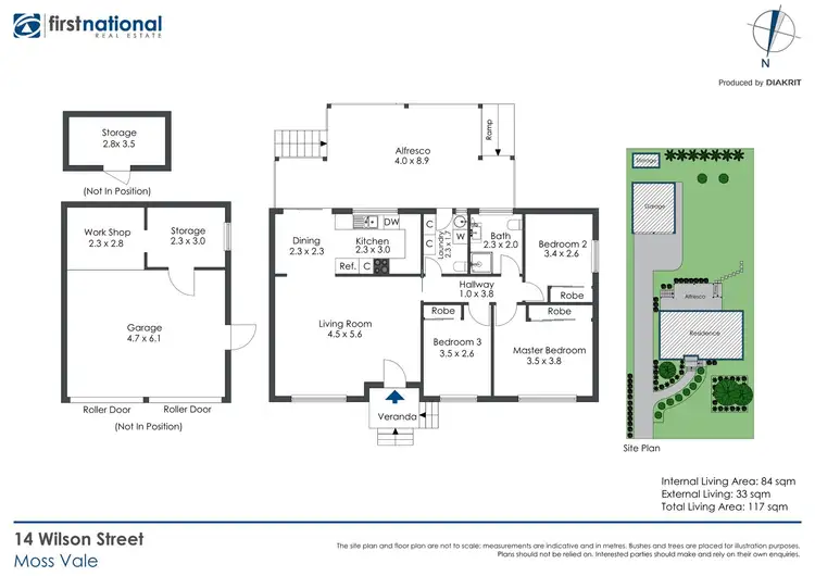 Floorplan of Homely house listing, 14 Wilson Street, Moss Vale NSW 2577