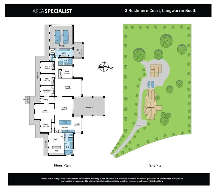 Floorplan of Homely rural property listing, 3 Rushmere Court, Langwarrin South VIC 3911