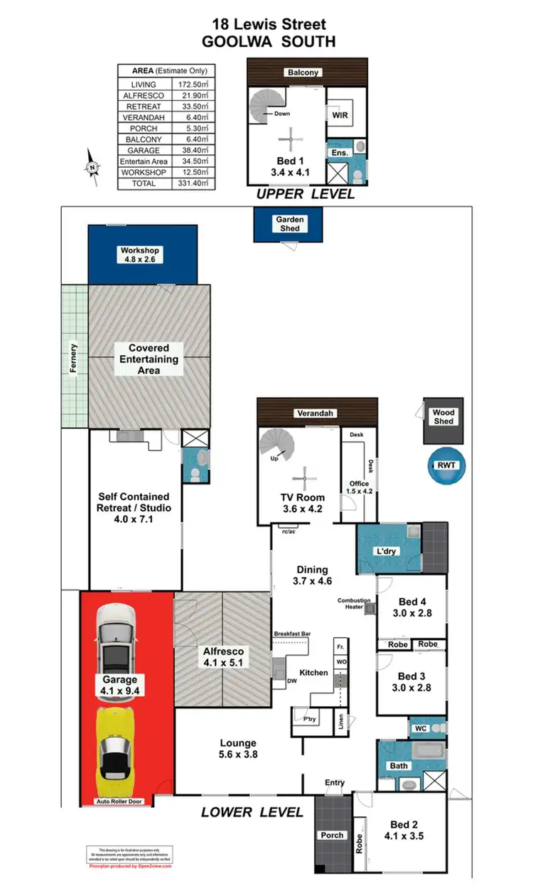 Floorplan of Homely house listing, 18 Lewis Street, Goolwa South SA 5214