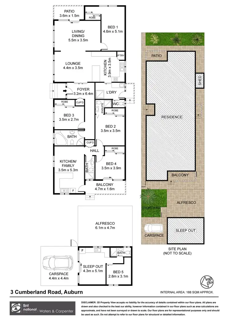 Floorplan of Homely house listing, 3 Cumberland Road, Auburn NSW 2144