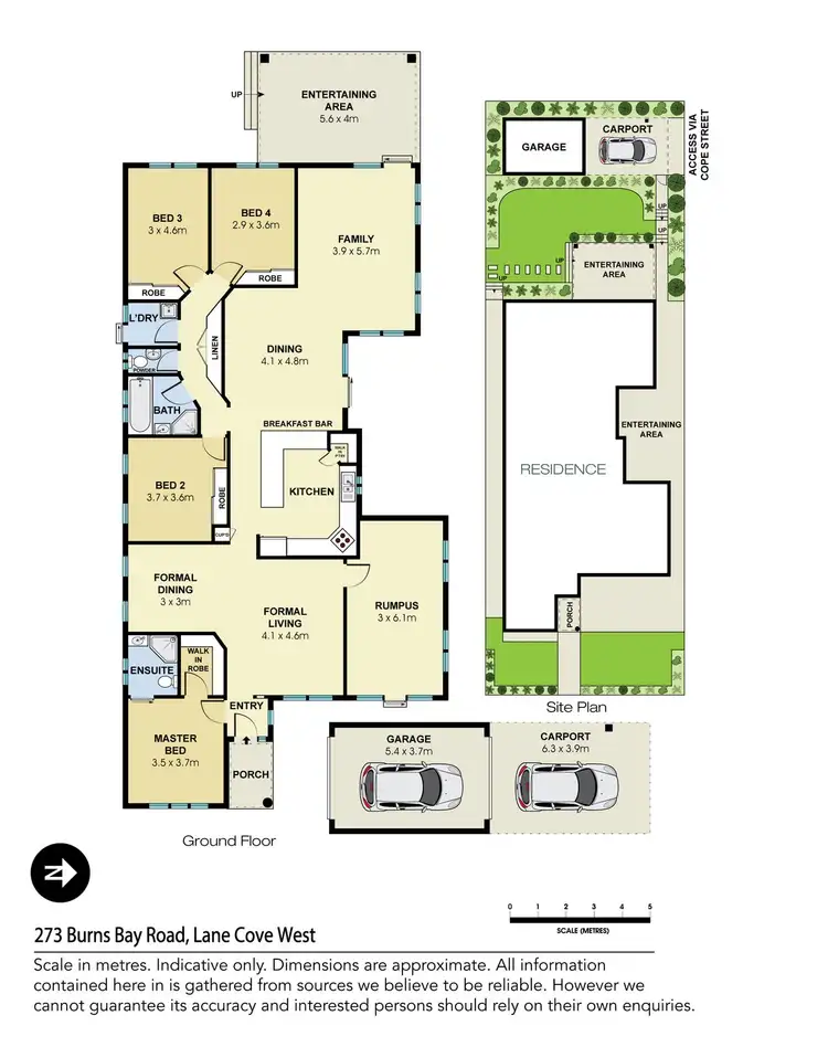 Floorplan of Homely house listing, 273 Burns Bay Road, Lane Cove NSW 2066