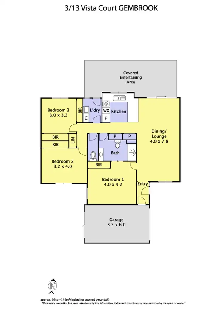 Floorplan of Homely house listing, 3/13 Vista Court, Gembrook VIC 3783