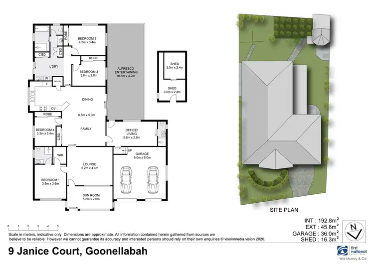Floorplan of Homely house listing, 9 Janice Court, Goonellabah NSW 2480