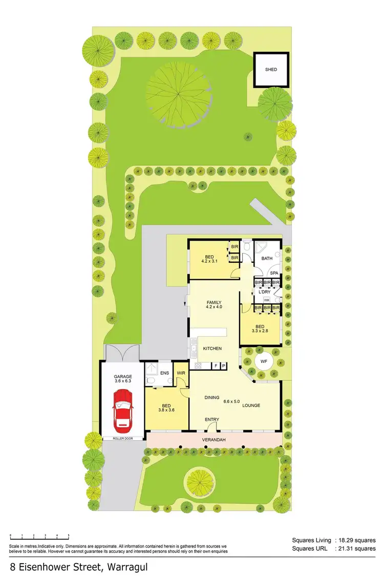Floorplan of Homely house listing, 8 Eisenhower Street, Warragul VIC 3820