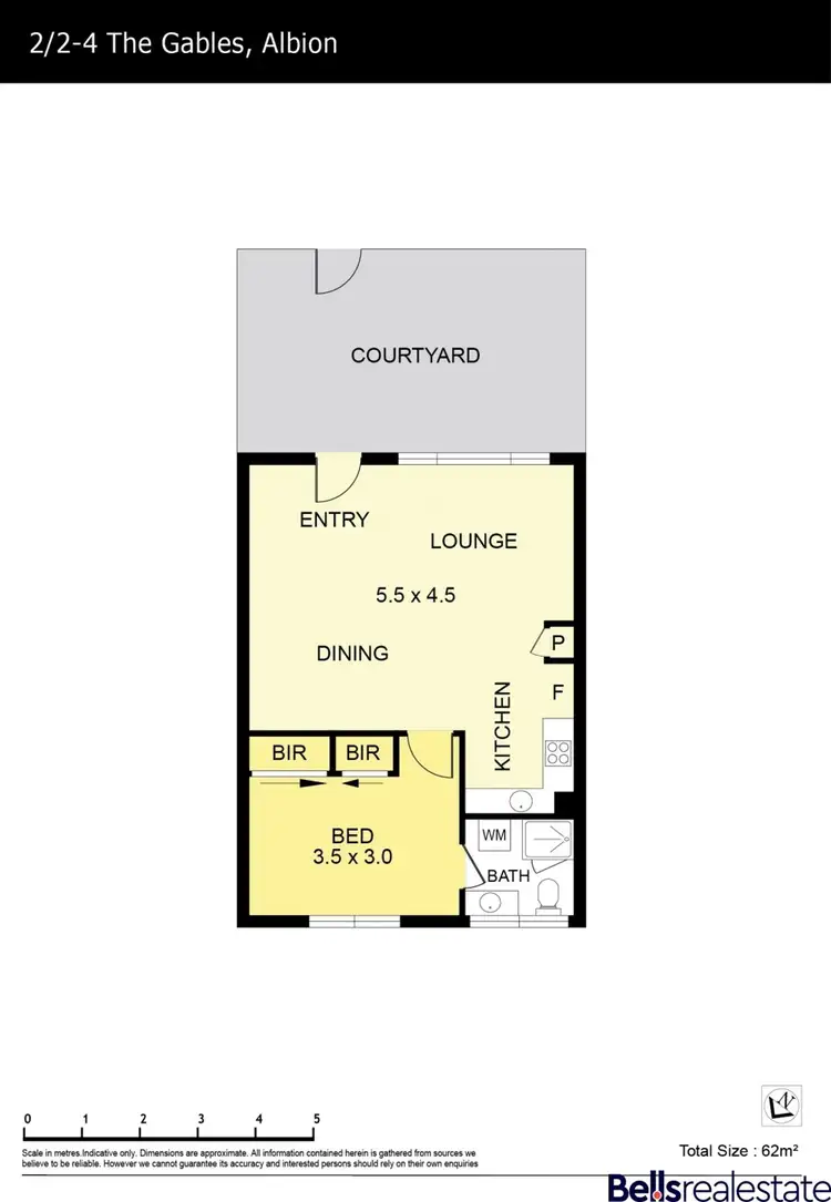 Floorplan of Homely unit listing, 25/2-4 The Gables, Albion VIC 3020