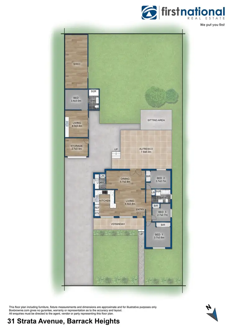 Floorplan of Homely house listing, 31 Strata Avenue, Barrack Heights NSW 2528