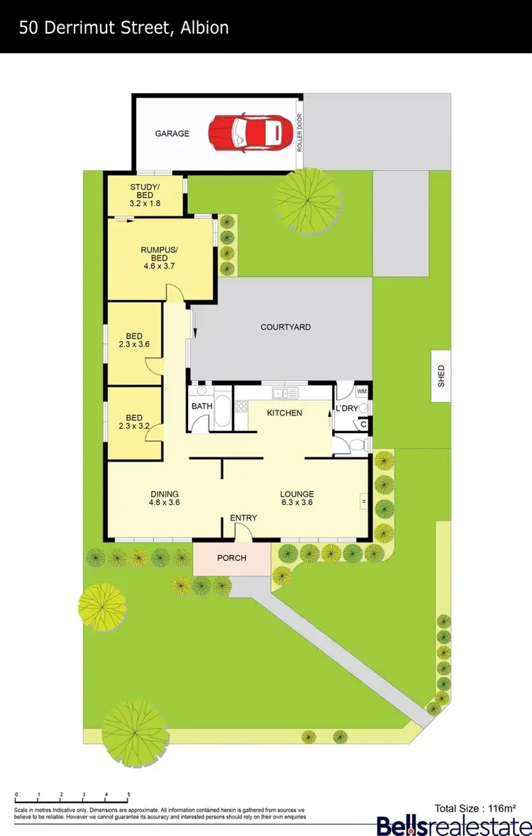 Floorplan of Homely house listing, 50 Derrimut Street, Albion VIC 3020