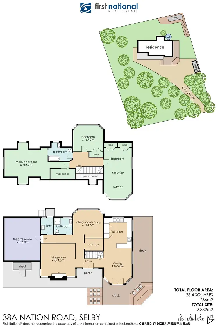 Floorplan of Homely house listing, 38A Nation Road, Selby VIC 3159