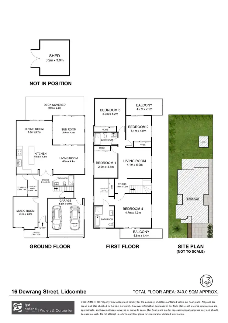 Floorplan of Homely house listing, 16 Dewrang Street, Lidcombe NSW 2141