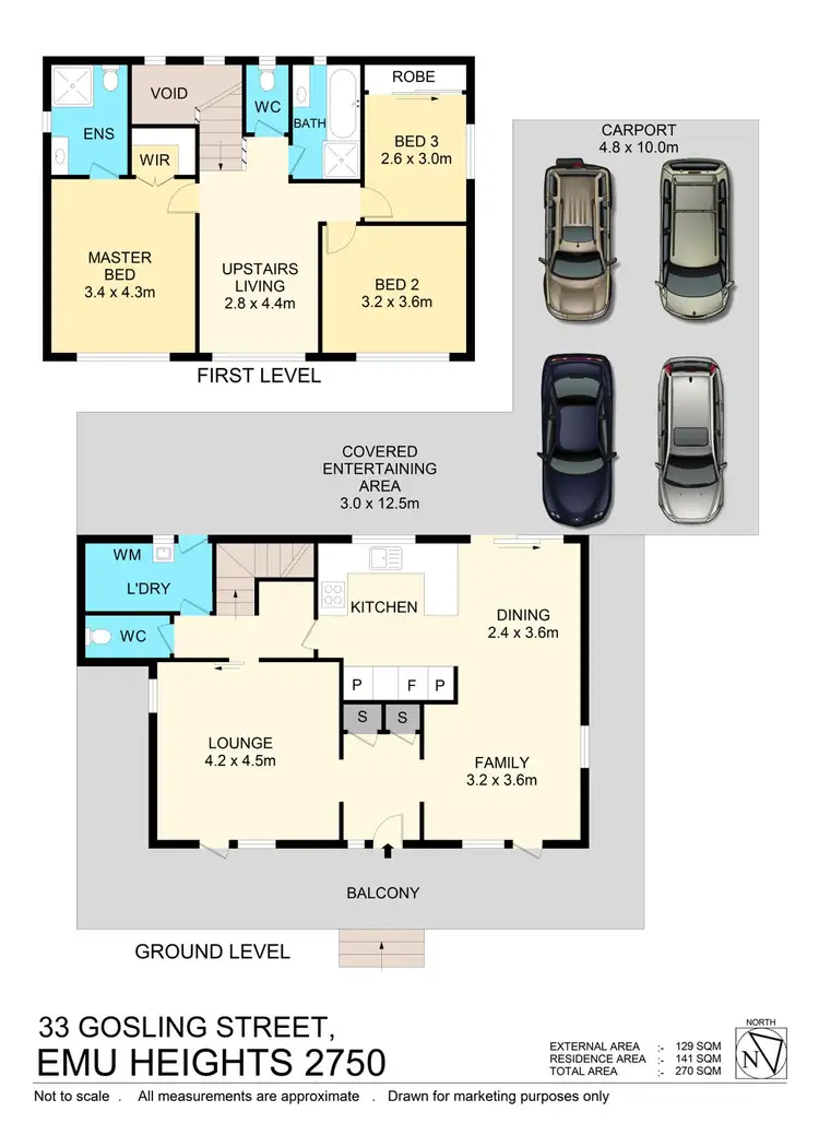 Floorplan of Homely house listing, 33 Gosling Street, Emu Heights NSW 2750