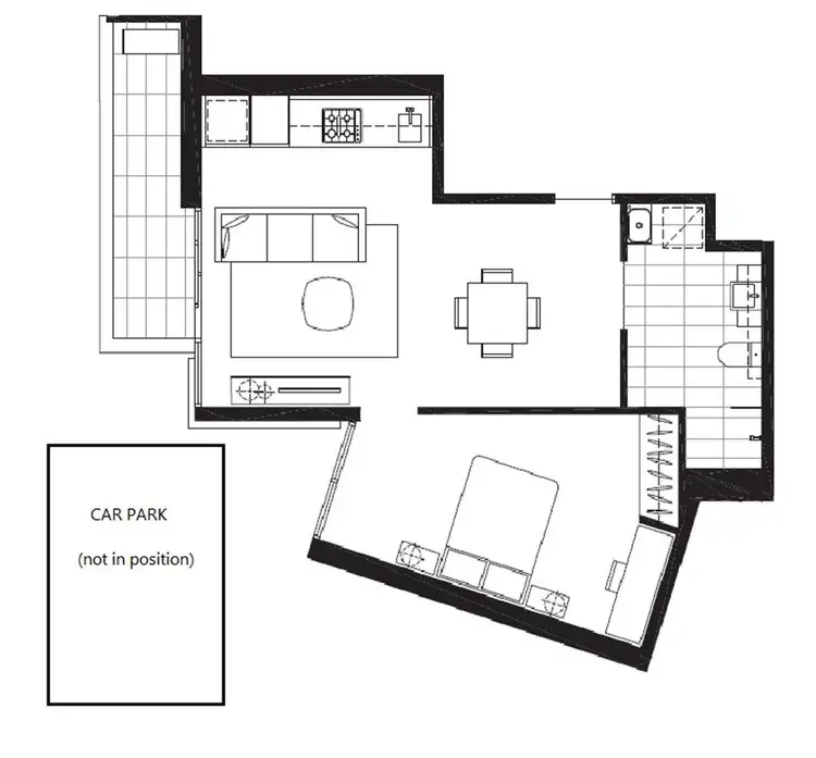 Floorplan of Homely apartment listing, 701/67 Galada Avenue, Parkville VIC 3052