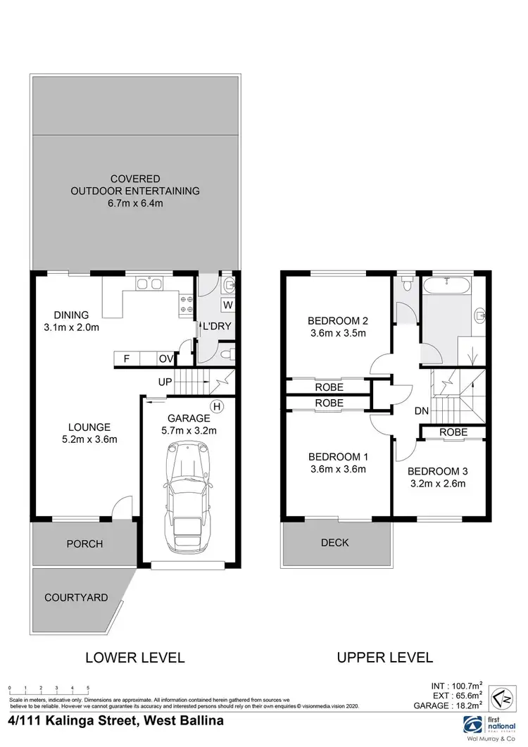 Floorplan of Homely unit listing, 4/111 Kalinga Street, West Ballina NSW 2478