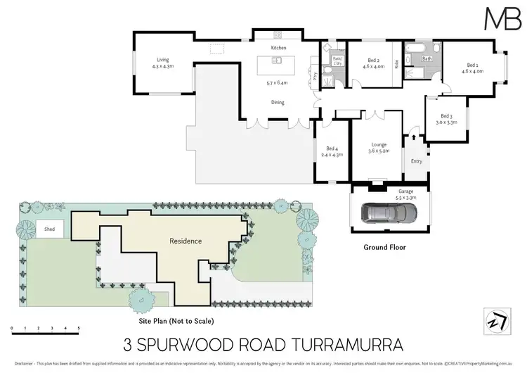 Floorplan of Homely house listing, 3 Spurwood Road, Turramurra NSW 2074