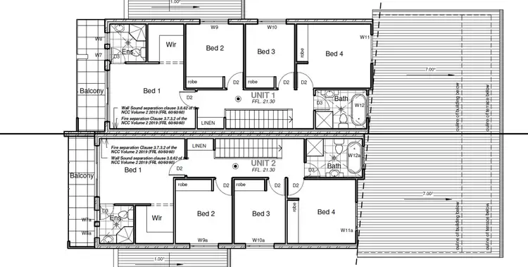 Floorplan of Homely semi-detached listing, 15 Margaret St, Fairfield NSW 2165