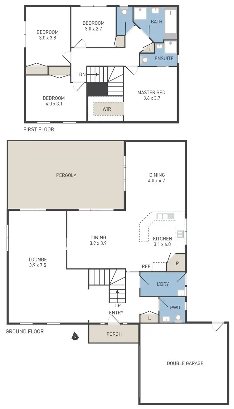 Floorplan of Homely house listing, 31 Kenmore Close, Hoppers Crossing VIC 3029