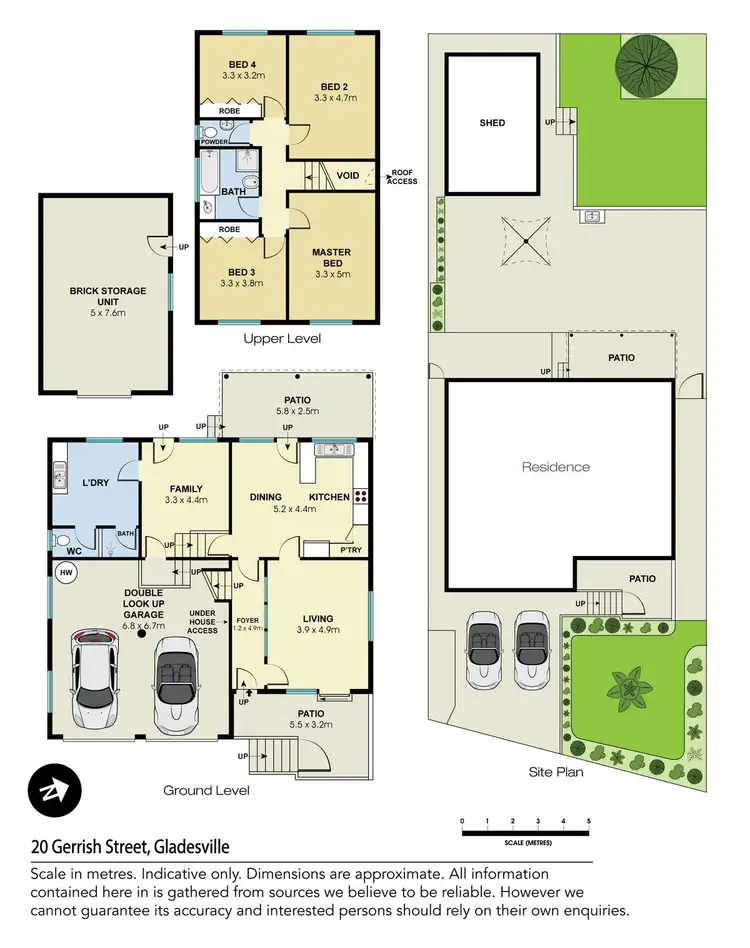 Floorplan of Homely house listing, 20 Gerrish Street, Gladesville NSW 2111