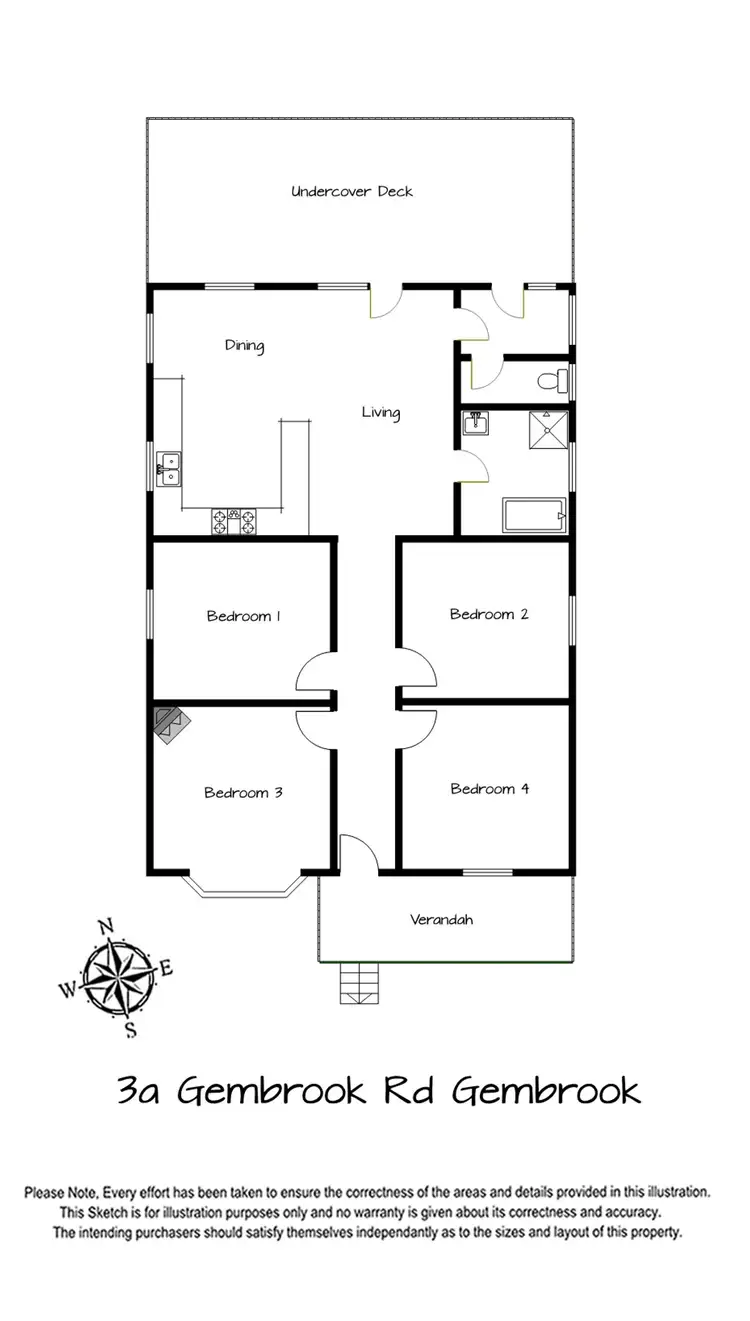 Floorplan of Homely house listing, 3A Gembrook Road, Gembrook VIC 3783