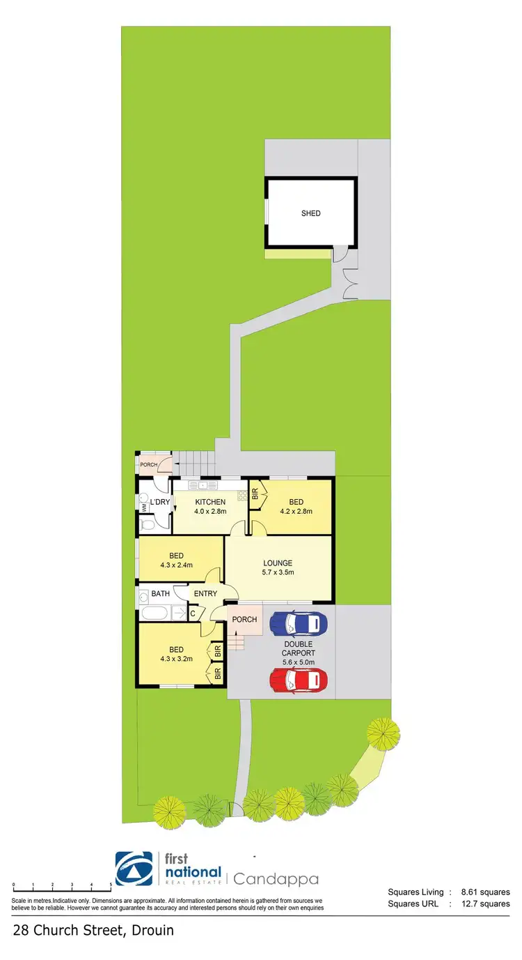 Floorplan of Homely house listing, 28 Church Street, Drouin VIC 3818
